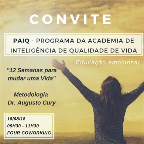 Paiq Programa Da Academia De Intelig Ncia De Qualidade De Vida