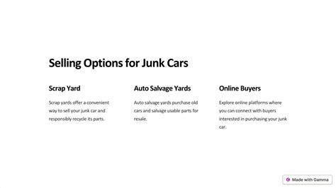 Ppt Junk Car Removal Powerpoint Presentation Free Download Id12789991