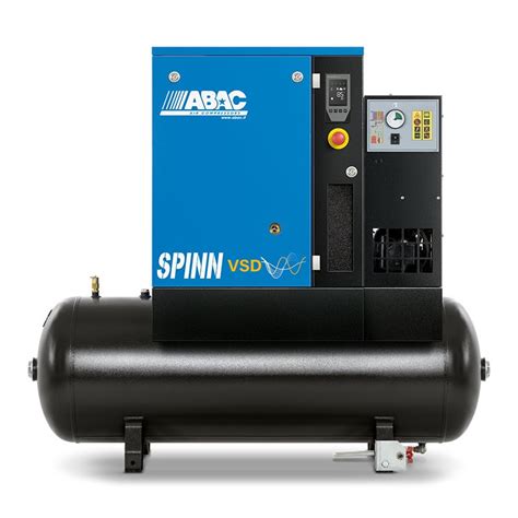 ABAC SPINN VS 2 2 7 5 KW Inverter Screw Compressor 200 Liters