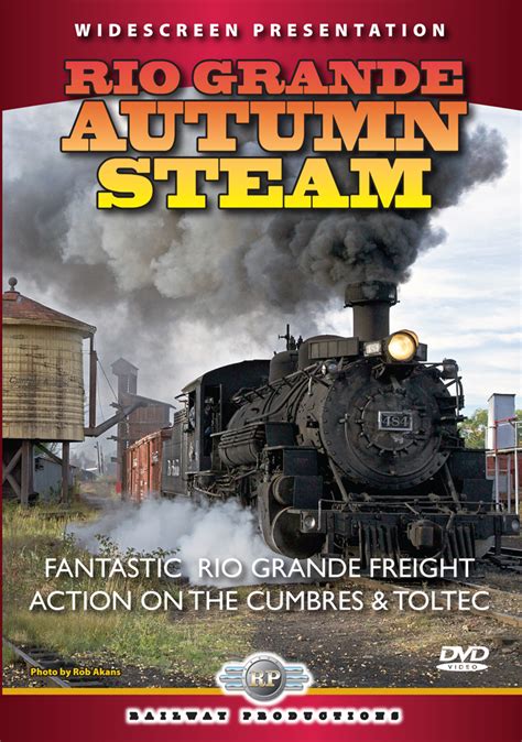 Rio Grande Autumn Steam Train Dvd A Trains