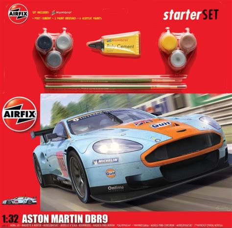 Airfix Car Models 132 Aston Martin Dbr9 Gulf Race Car Large Starter S