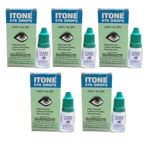 ITONE 5 X Ayurvedic Herbal Eye Drops - 10 Ml | India Ayurveda Online