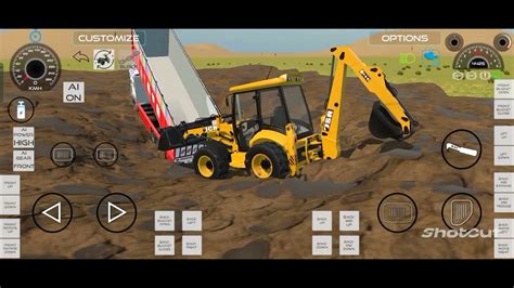 Mud Mode Tochan Jcb Vs Truck In Indian Vehicles Simulator D