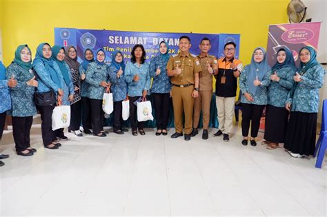 Hadapi Lomba Up K Tim Penilai Dari Tp Pkk Kota Palembang Kunjungi