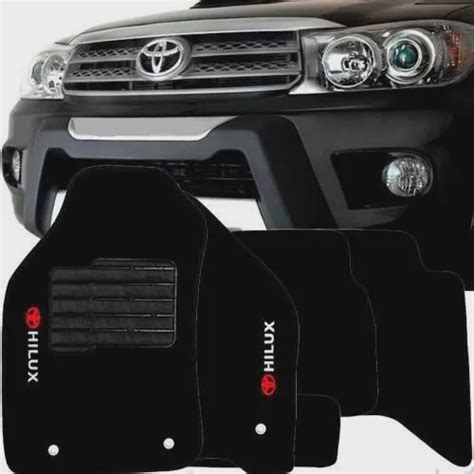 Tapete Carpete Tevic Toyota Hilux 2005 06 07 08 09 10 11 12 Cabine