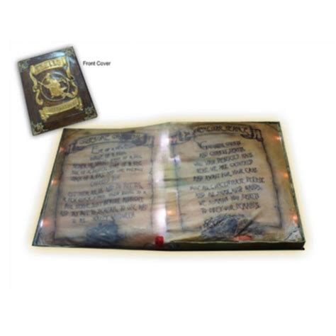 Witchs Animated Spell Book Grandin Road