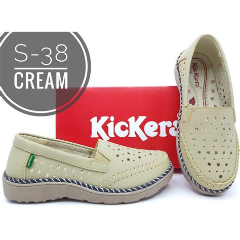 Jual Sepatu Kickers Wanita Slip On Kode S D Shopee Indonesia