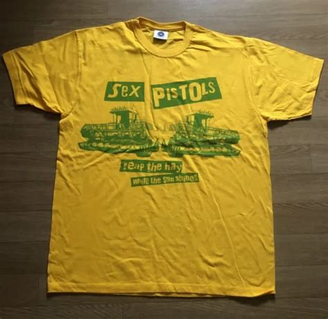 TEE SHIRT ORIGINAL Vintage Sex Pistols Tour 2008 Neuf Neuf De Tailles S