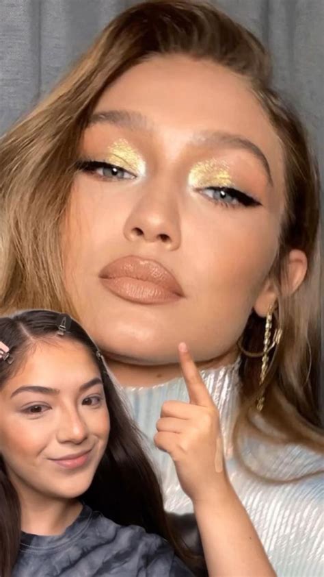 Gigi Hadid Gigi Hadid Makeup Celebrity Makeup Easy Makeup Beginner