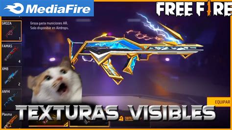 El Mejor Pack De Texturas Visibles Para Free Fire Emotes Ropa Veterana