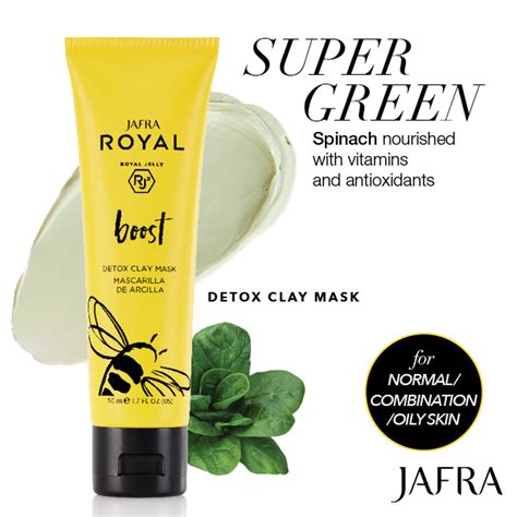 Feed Your Skin Plenty Of Nourishing Greens With Jafra Royal Boost In