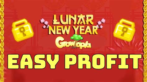 How To PROFIT During LUNAR NEW YEAR In Growtopia YouTube