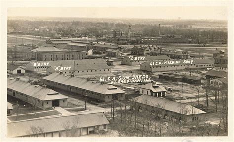 Aerial View Of Fort Sheridan Looking Southwest C 1930 Chicago