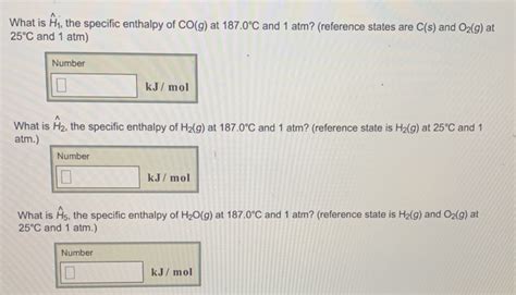 Solved The Fischer Tropsch Process Is A Reaction In Which A Chegg