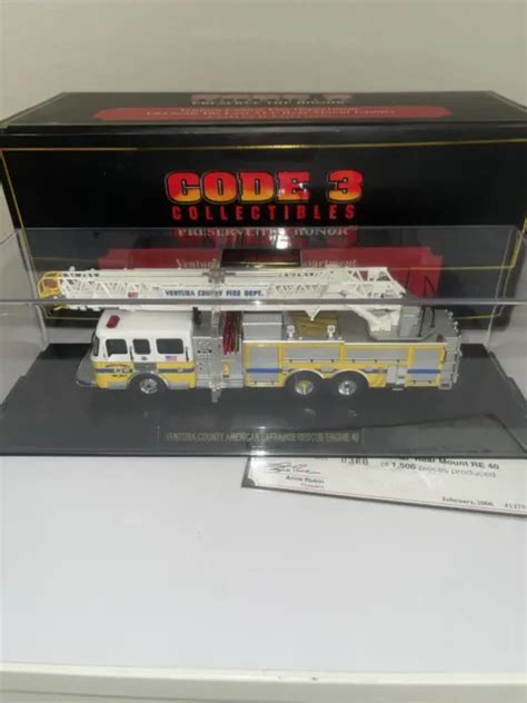 Code 3 Collectibles American Lafrance Ventura County Ladder Co Rescue