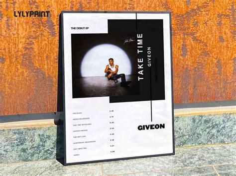 Giveon "Take Time" Album Cover Poster - lylyprint.com