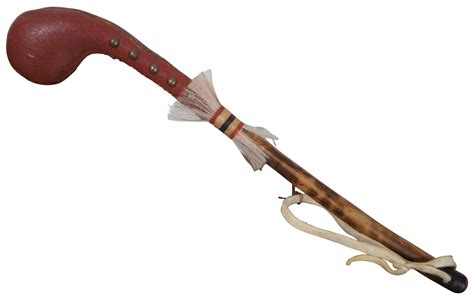 Vintage Native American Ceremonial Dance Tomahawk War Club 22 For Sale