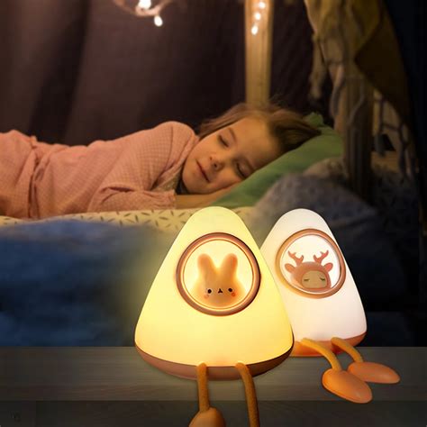 Lampe Canard Led Rechargeable En Silicone Belle Veilleuse