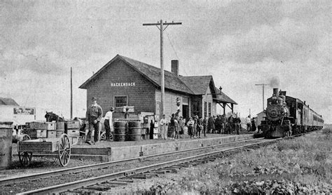 Cass County Minnesota Railroad Stations Disused Stations Train Depot