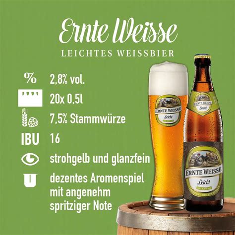 Leichtes Wei Bier Ernte Weisse Schlossbrauerei Maxlrain