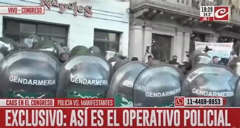 Represión En Congreso Del Caño Sobre La Represión Se Manejan Como Si