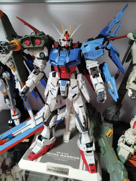 Moshow strike gundam with weapon set, Hobbies & Toys, Toys & Games on ...