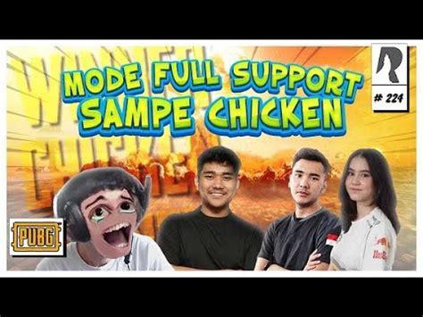 Full Support Mode Sampe Chicken Pubg Pc Indonesia Youtube