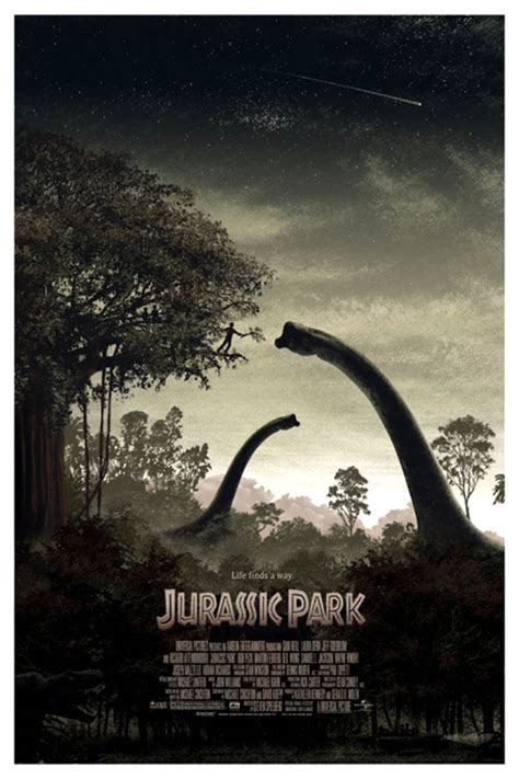 Jurassic Park National Film Registry Alamo Drafthouse Cinema Movie Posters Gallery