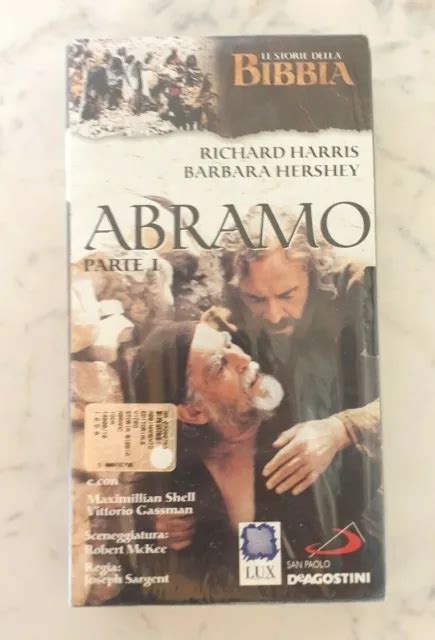 Vhs Le Storie Della Bibbia Abramo Parte De Agostini Nuova Sigillata