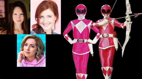 Animated Voice Comparison Pink Ranger Kimberly Ann Hart Power Rangers