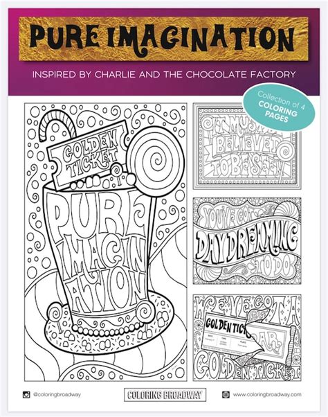 Charlie And The Chocolate Factory Coloring Pages