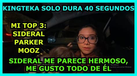 Picante Barbara Dice Que Kingteka Solo Dura Segundos Sideral Y