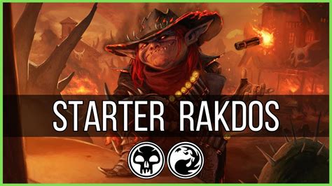 Starter Deck Remix Rakdos Outlaws Crime Standard Budget Deck For