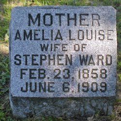 Amelia Louise Millie Stroebel Ward 1858 1909 Mémorial Find a Grave