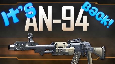 The An 94 Is Back Kvk 99m Gameplay Black Ops 3 Youtube