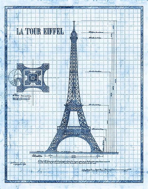 Minecraft Eiffel Tower Blueprints