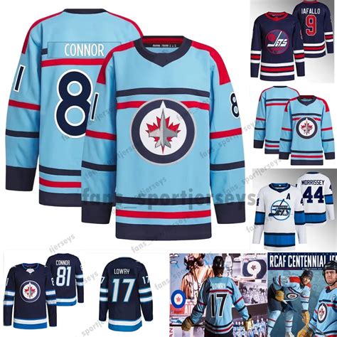 2023 Rcaf Centennial Mens Winnipeg Jets Jerseys Customizable Name