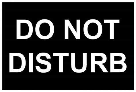 100 Do Not Disturb Wallpapers