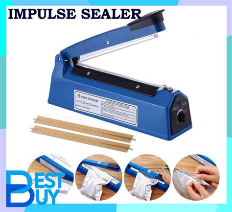 Impulse Plastic Sealer Machine Plastic Sealing Machine Size [200mm L 300mm L 400mm] Lazada Ph