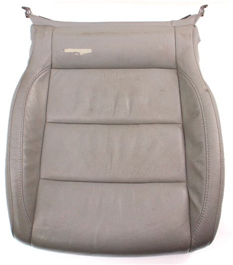 RH Front Seat Cushion Cover 05 10 VW Jetta Mk5 SNR Art Grey Leather