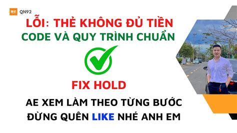 Xử lý Lỗi thẻ không đủ tiền khi chạy quảng cáo tài khoản quảng cáo bị