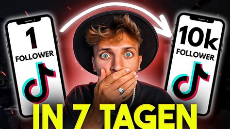 1 10k Follower Auf Tiktok In 7 Tagen 10 Tipps Youtube