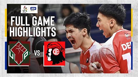 UP Vs UE FULL GAME HIGHLIGHTS UAAP SEASON 86 MEN S VOLLEYBALL