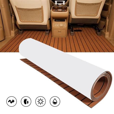 X Cm Teck Eva Mousse Bateau Yacht Tapis De Sol Tapis De Pont Auto