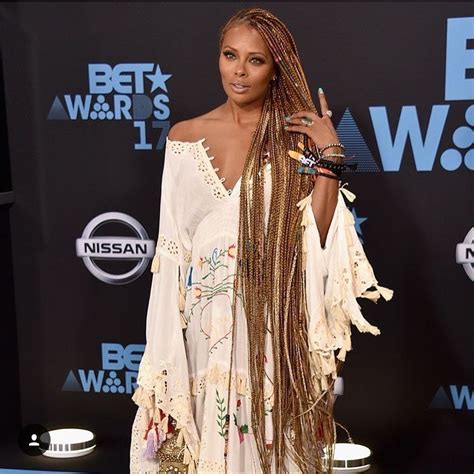 Eva Marcille Hair Styles Blonde Braids Blonde Box Braids