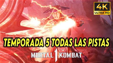 Mortal Kombat 1 Modo Invasión Todas las Pistas de la Temporada 5