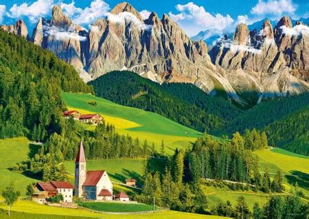 Jigsaw Puzzle Dolomites Pieces Clementoni