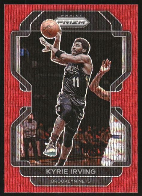 Panini Prizm Prizms Ruby Wave Kyrie Irving Ebay