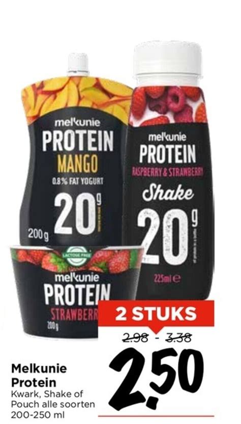 Melkunie Protein Kwark Shake Of Pouch Alle Soorten 200 250 Ml