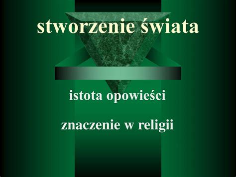 Ppt Stworzenie świata Powerpoint Presentation Free Download Id4812038